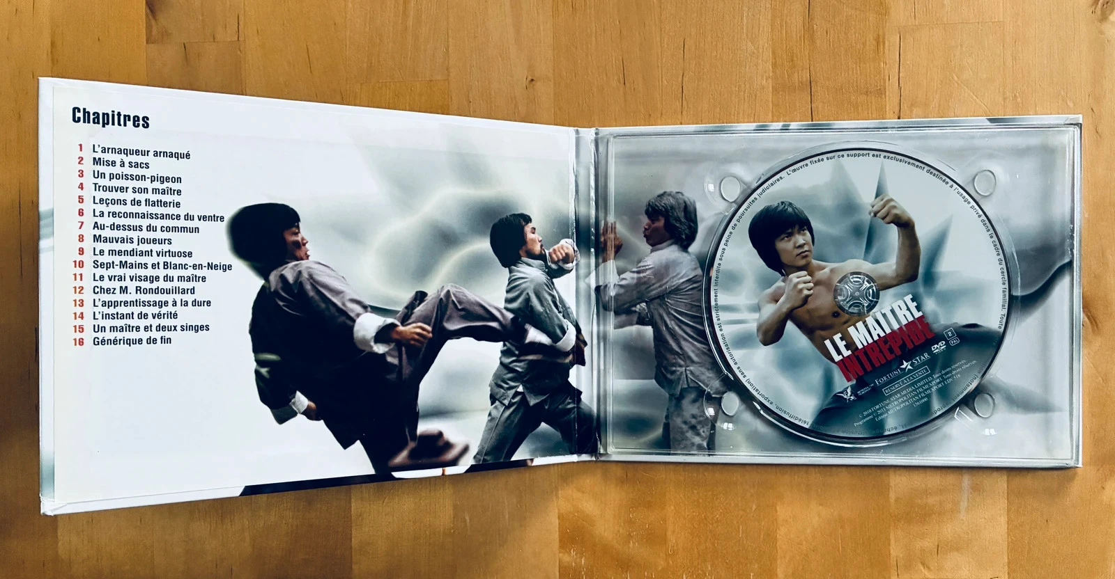 Caja de DVD El Maestro Intrépido. – photo 2